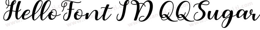 HelloFont ID QQSugar字体转换